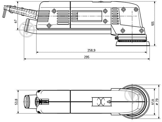 Эксцентриковая шлифмашина Metabo SXE 400 600405000 - фото 2