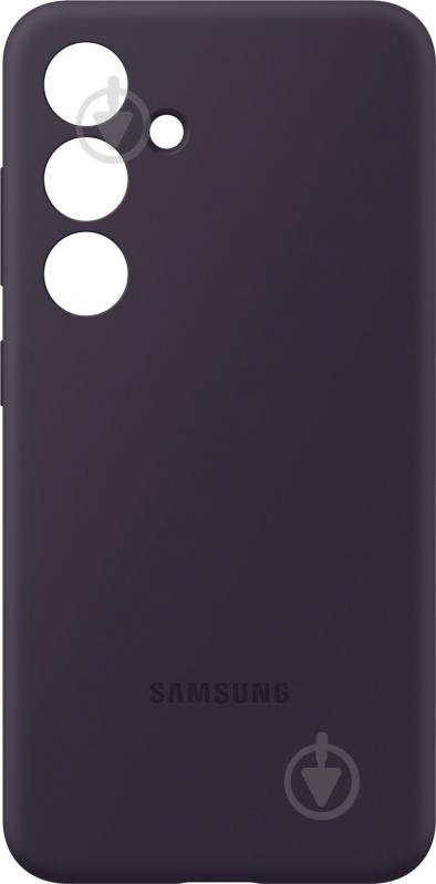 Чохол-накладка Samsung Silicone Case Dark Violet (EF-PS921TEEGWW) для S24 - фото 4