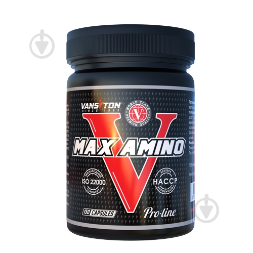 Аминокислота Vansiton MAX AMINO без вкуса 3,8 г 150 капс. 50 порц. - фото 2