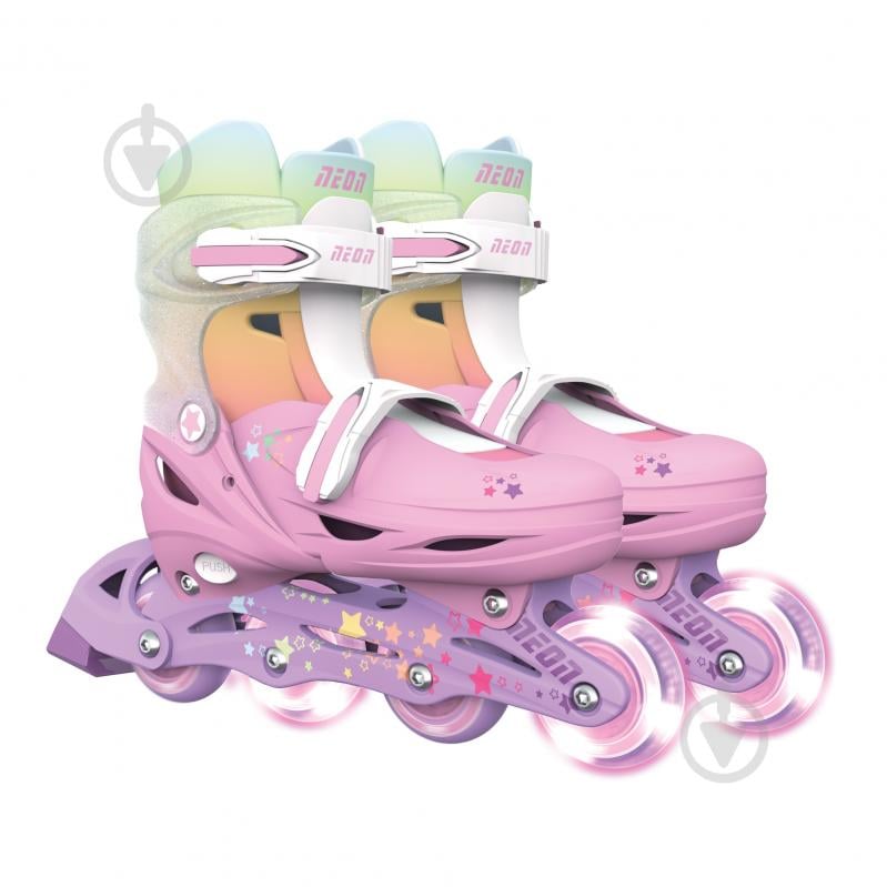 Роликовые коньки Neon Inline NT08F4 р. 34-35-36-37 - фото 1