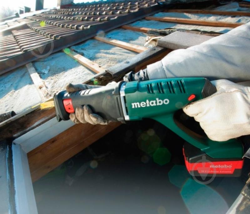 Пила шабельна Metabo акумуляторна ASE 18 LTX 5,2 Ач 602269650 - фото 10