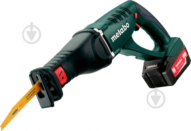 Пила шабельна Metabo акумуляторна ASE 18 LTX 5,2 Ач 602269650 - фото 2