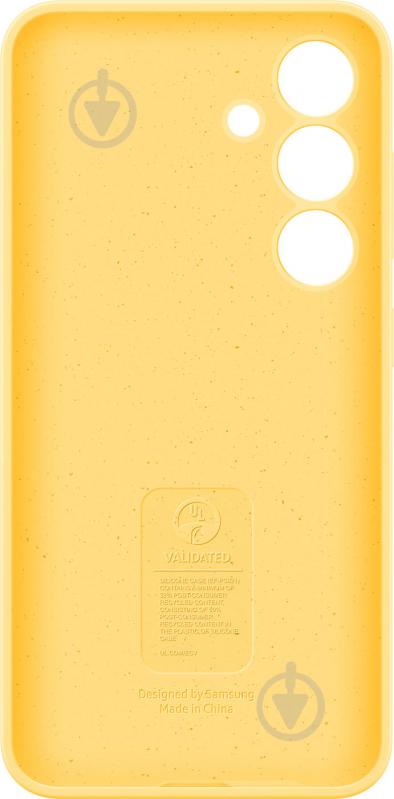 Чохол-накладка Samsung Silicone Case Yellow (EF-PS921TYEGWW) для S24 - фото 5