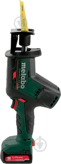 Пила шабельна Metabo акумуляторна PowerMaxx SSE 12 BL 2x2 Ah 602322500 - фото 4