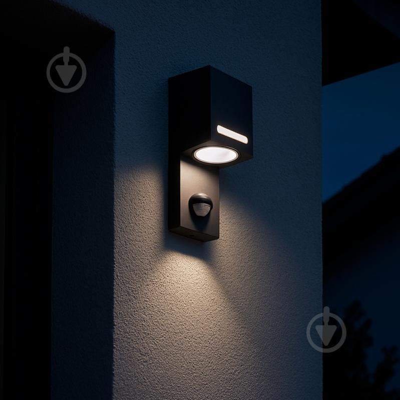 Світильник настінний LIGHT SET VESNA 203 PIR 1xGU10 /чорний - фото 2