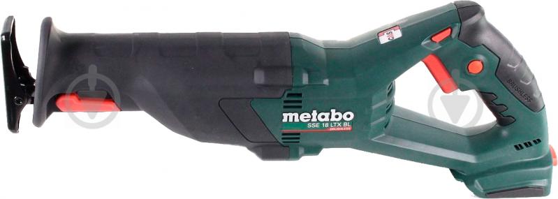 Пила шабельна Metabo акумуляторна SSE 18 LTX BL LiHD 2x8.0 Ач 602267810 - фото 3