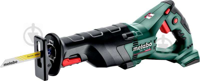 Пила шабельна Metabo акумуляторна безщіткова SSE 18 LTX BL 602267850 - фото 1