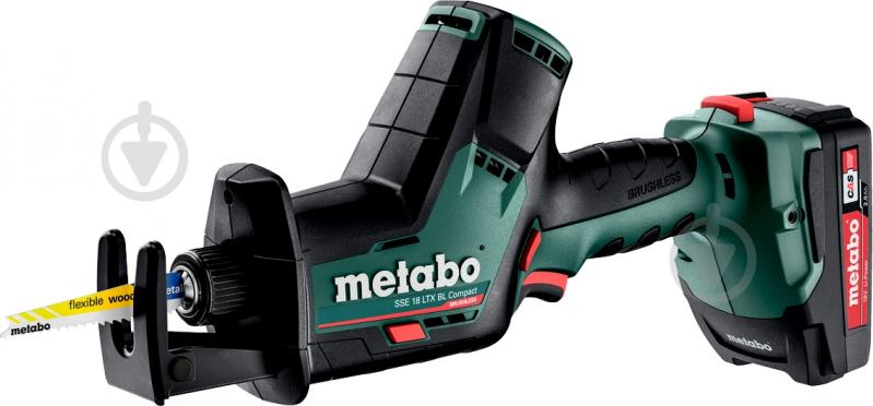 Пила шабельна Metabo акумуляторна SSE 18 LTX BL Compact 602366500 - фото 1