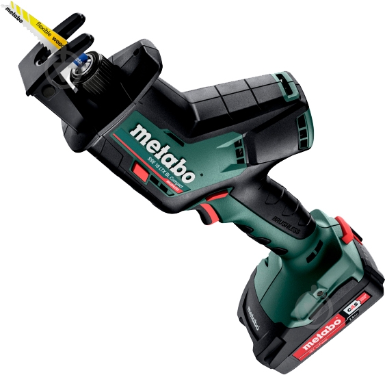 Пила шабельна Metabo акумуляторна SSE 18 LTX BL Compact 602366500 - фото 2