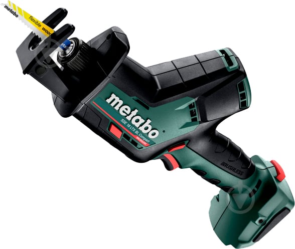 Пила шабельна Metabo акумуляторна безщіткова SSE 18 LTX BL Compact 602366850 - фото 2