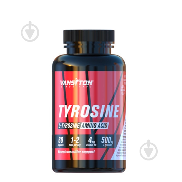 Аминокислота Vansiton Tyrosine без вкуса 4 мг500 мг 60 капс. 60 порц. - фото 1