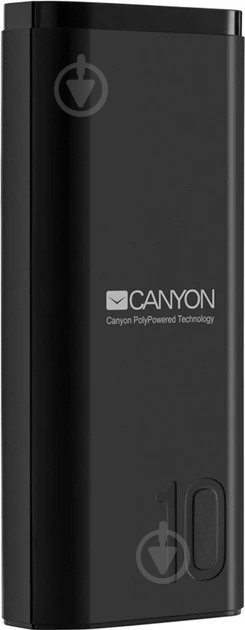 Повербанк Canyon 10000 mAh black (CNE-CPB010B) - фото 1