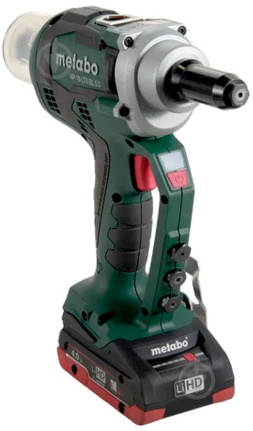 Пистолет для заклепок Metabo аккумуляторный NP 18 LTX BL 5.0 619002500 - фото 7