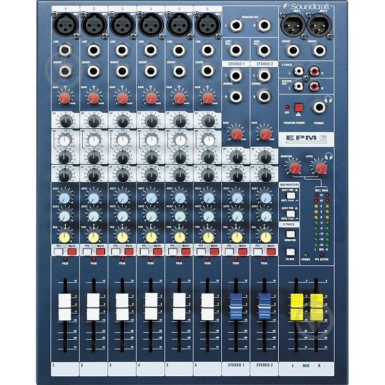 Пульт микшерный Soundcraft EPM6 - фото 1