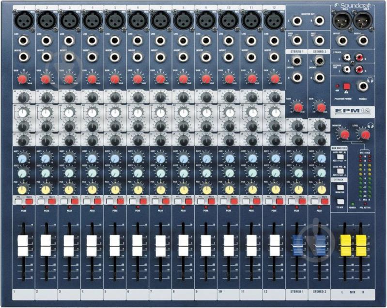 Пульт микшерный Soundcraft EPM12 - фото 1