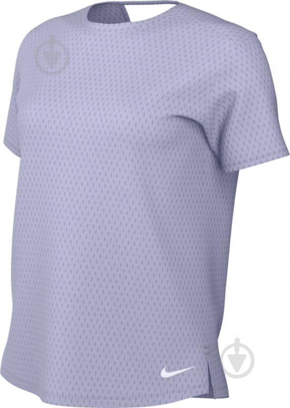 Футболка Nike W NK ONE DF BREATHE STD SS TOP DX0131-536 р.S фиолетовый - фото 3