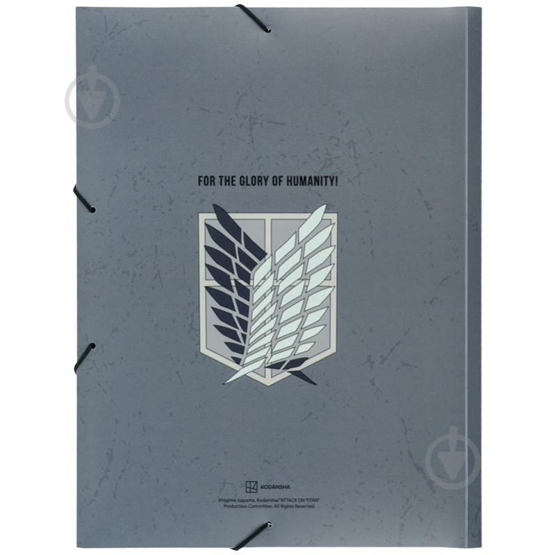Папка на резинке А4 Attack on Titan KITE - фото 3
