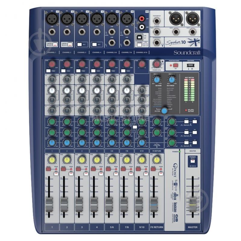 Пульт микшерный Soundcraft Signature 10 - фото 1