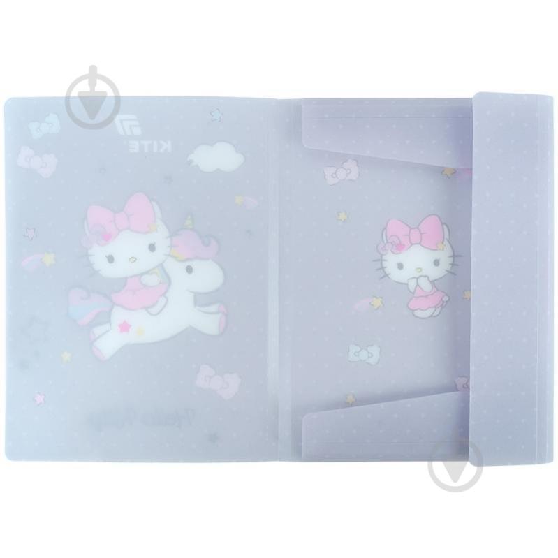 Папка на резинке А4 Hello Kitty-3 KITE - фото 2 Папка на резинке А4 Hello Kitty-3 KITE - фото 2
