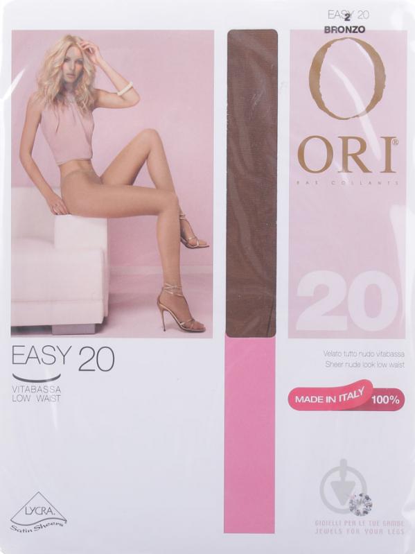 Колготки ORI Easy 20 Den Bronzo 2 коричневый - фото 1