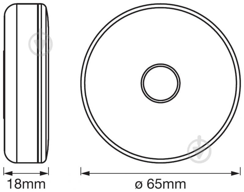 Ночник Ledvance аккумуляторный TOUCH SLIM 0,45 Вт белый DOT it SLIM - фото 6