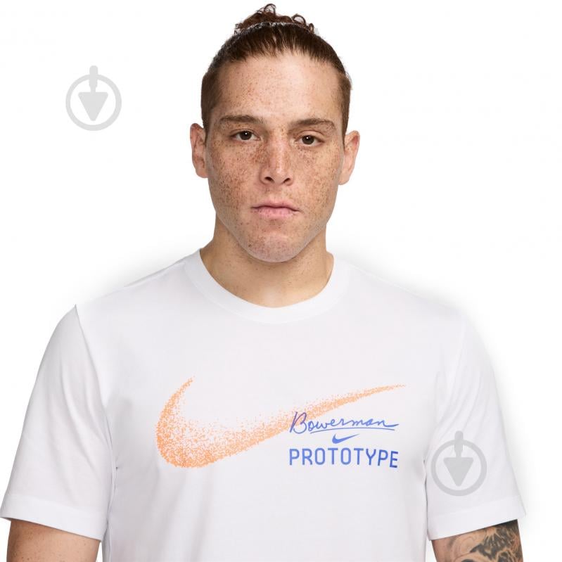 Футболка Nike NK DF TEE FOUNDERS HM8291-100 р.2XL бежевый - фото 3