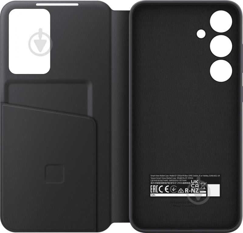 Чехол-книжка Samsung Smart View Wallet Case Black (EF-ZS926CBEGWW) для S24+ - фото 5