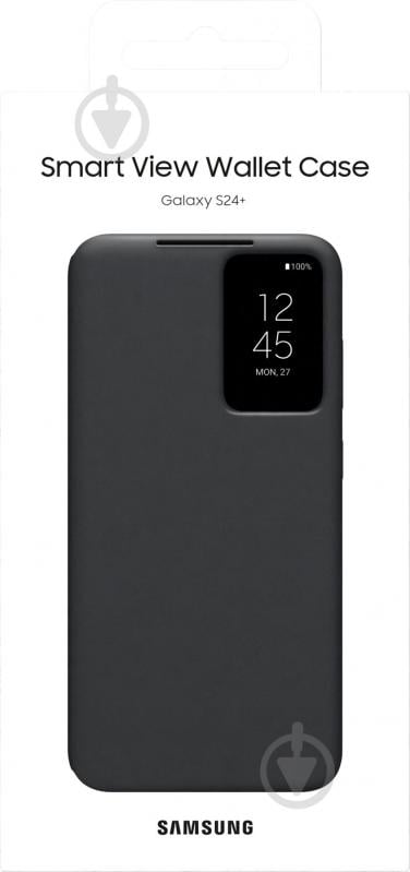 Чехол-книжка Samsung Smart View Wallet Case Black (EF-ZS926CBEGWW) для S24+ - фото 6