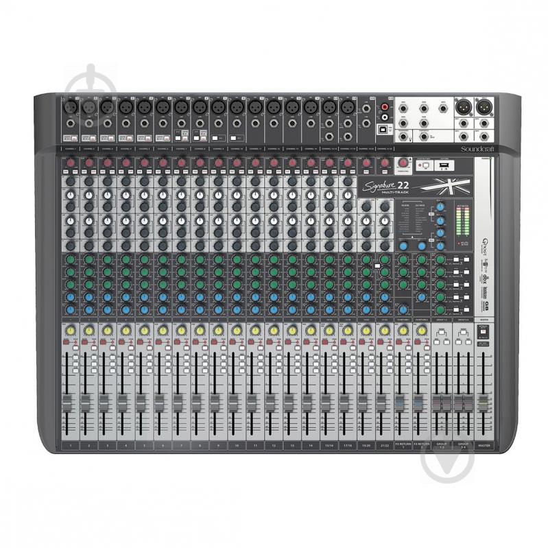 Пульт микшерный Soundcraft Signature 22 MTK - фото 1