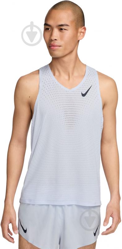 Футболка Nike NK DFADV AROSWFT SINGLET FN4231-085 р.XL серый - фото 1