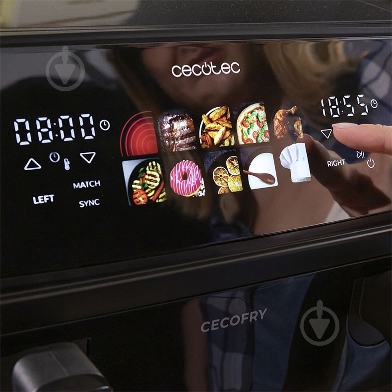 Мультипечь CECOTEC Cecofry&Grill Duoheat 10000 (A01_EU01_100842) - фото 6