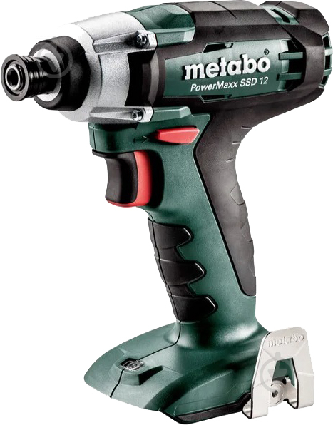 Гайковерт ударный аккумуляторный Metabo PowerMaxx SSD 12 каркас+MetaLoc 601114840 - фото 1