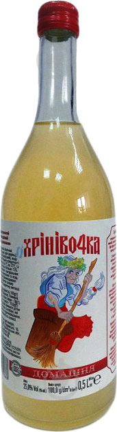 Напій алкогольний Прикарпатський Хрініво4ка домашня 25% 0,5 л - фото 1