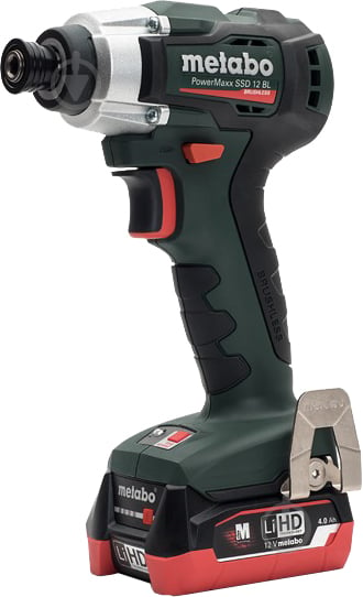 Гайковерт ударний акумуляторний Metabo PowerMaxx SSD 12 BL 2x4 Ач LiHD 601115800 - фото 3