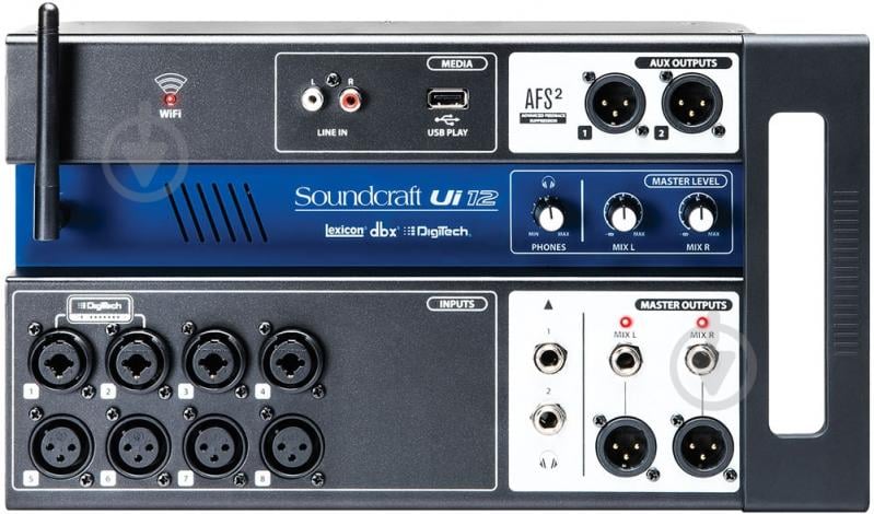 Пульт микшерный Soundcraft Ui12 - фото 1