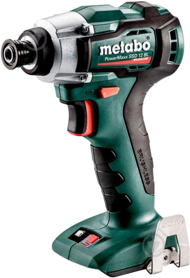 Гайковерт ударний акумуляторний Metabo PowerMaxx SSD 12 BL каркас+MetaLoc 601115840 - фото 1