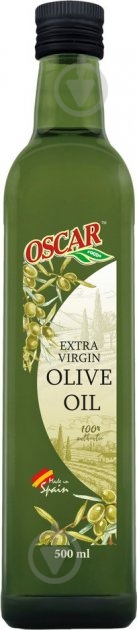 Олія оливкова OSCAR foods нерафінована Extra Virgin 500 мл - фото 1