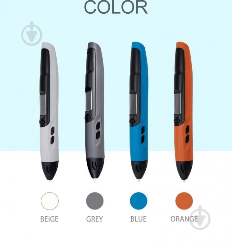 Набір 3D Pen Kit 3D-ручка із набором еко пластику PLA RP860A - фото 5 Набір 3D Pen Kit 3D-ручка із набором еко пластику PLA RP860A - фото 5