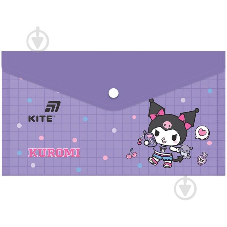 Папка на кнопці DL Hello Kitty-1 KITE - фото 1 Папка на кнопці DL Hello Kitty-1 KITE - фото 1