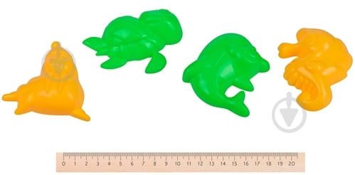 Набор для песочницы Same Toy 12 элементов B008-2Ut-2 - фото 4