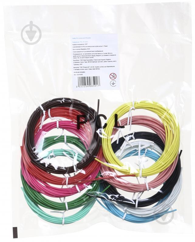 Набір 3D Pen Kit PCL ниток для 3D ручки PCL-10 colors - фото 2 Набір 3D Pen Kit PCL ниток для 3D ручки PCL-10 colors - фото 2
