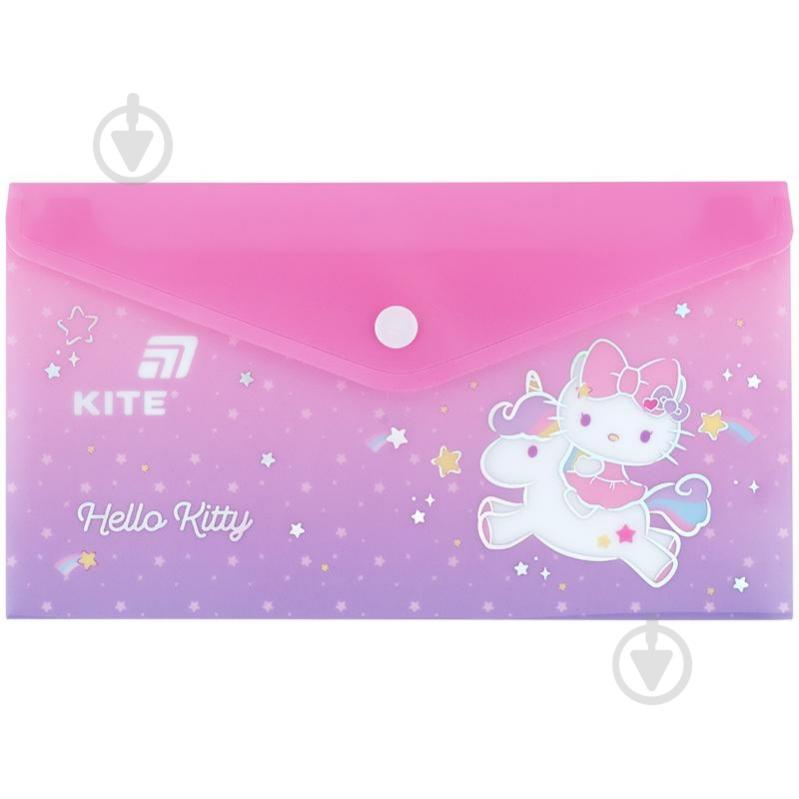 Папка на кнопке DL Hello Kitty KITE - фото 1 Папка на кнопке DL Hello Kitty KITE - фото 1