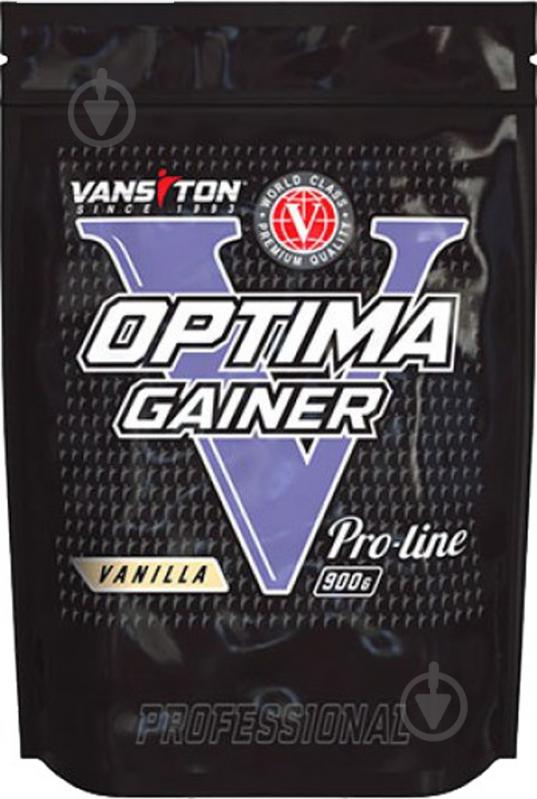 Гейнер Оптима Vansiton Ваніль 0,9 кг - фото 1
