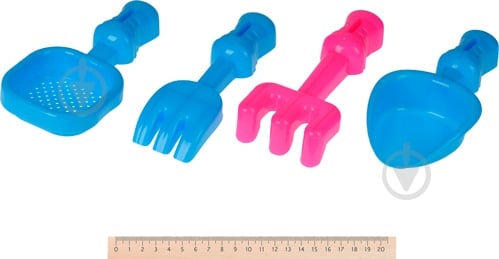 Набір для пісочниці Same Toy 6 елементів B015-Eut-2 - фото 3 Набір для пісочниці Same Toy 6 елементів B015-Eut-2 - фото 3