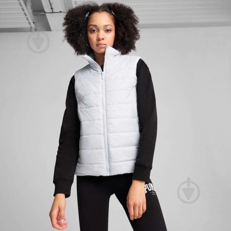 Жилет Puma ESS PADDED VEST 84894142 р.XS белый - фото 3