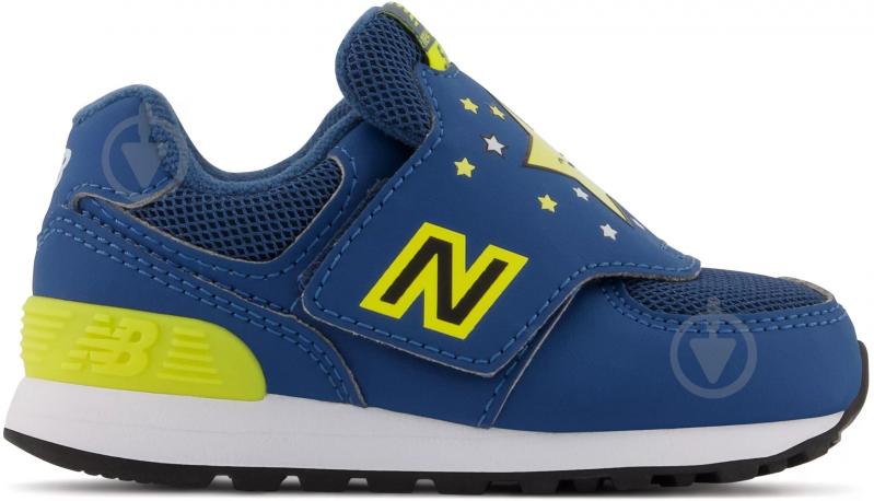 Кроссовки New Balance IV574CHL р.23,5 синие - фото 1