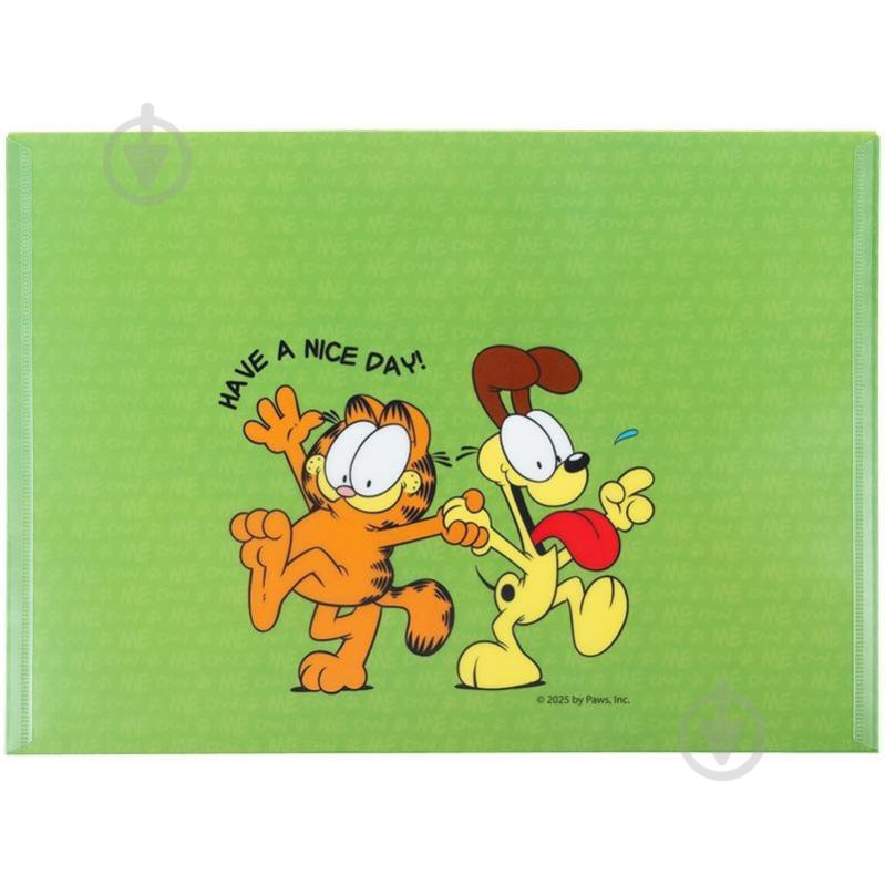 Папка на кнопке А4 Garfield-2 KITE - фото 2 Папка на кнопке А4 Garfield-2 KITE - фото 2