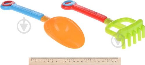 Набір для пісочниці Same Toy Вантажівка 6 елементів 973Ut-2 - фото 3