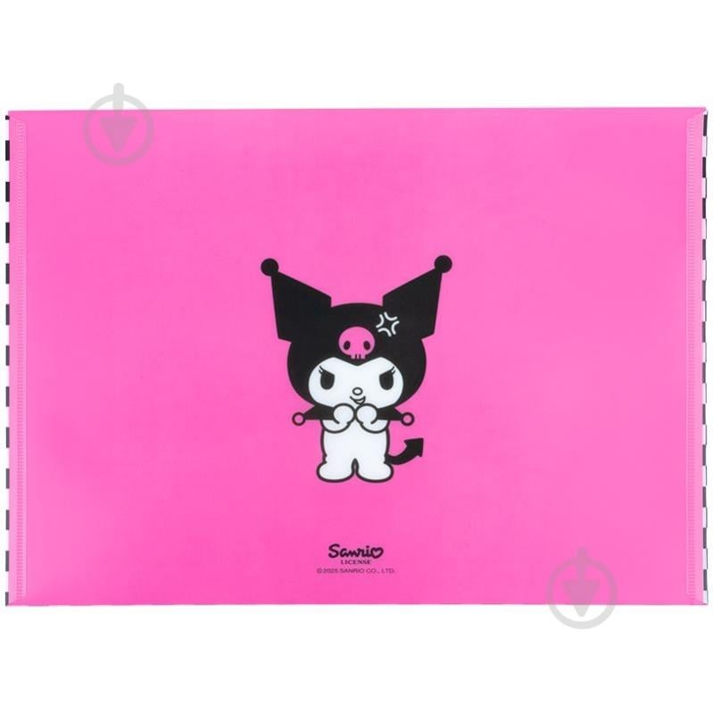 Папка на кнопке А4 Kuromi-2 KITE - фото 2
