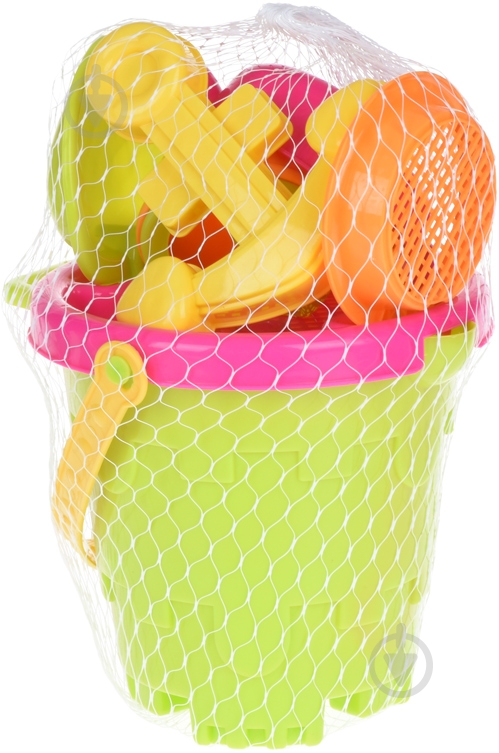 Same Toy Відерце зелене 6 елементів 909Ut-2 - фото 2